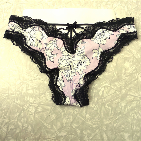 Cacique Other - 🆕Cacique Cheeky StrappyBack Lavender Orchid Floral